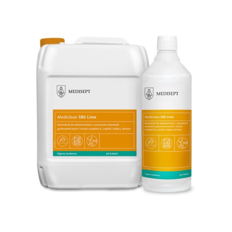 Mediclean 580 Lime - Koncentrat do odkamieniania zmywarek i innych urządzeń