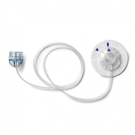 Wkłucie miękkie MiniMed Quick-set Luer Lock - MMT 393 - dren 60 cm, kaniula 6mm