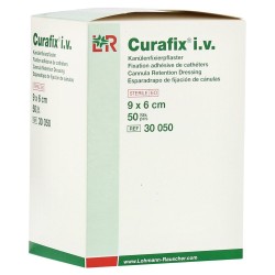 Curafix i.v. - Opatrunek do mocowania kaniuli, włókninowy