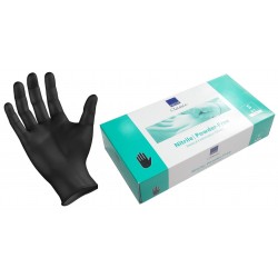 ABENA Nitrile Classic - rękawice diagnistyczne nitrylowe czarnr 100 szt